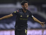 Carlos Vela celebrates his goal 2-0 of Los Angeles during the game Los Angeles FC (USA ) vs Club America (MEX), corresponding to the Semifinals of the Scotiabank Champions League CONCACAF 2020, at Exploria Stadium, on December 19, 2020.
<br><br>
Carlos Vela celebra su gol 2-0 de Los Angeles durante el partido Los Angeles FC (USA ) vs Club America (MEX), correspondiente a las Semifinales de la Scotiabank Liga de Campeones CONCACAF 2020, en el Exploria Stadium, el 19 de Diciembre de 2020.
