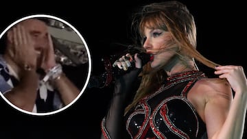 Durante su último concierto en Argentina, Taylor Swift modificó la letra de ‘Karma’ para dedicársela a Travis Kelce y así reaccionó el deportista.