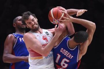 Pau Gasol y Rudy Gobert.