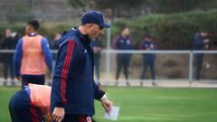 El contundente mensaje de Caputto al asumir como DT azul