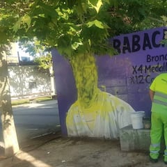 El Ayuntamiento de Zaragoza repintará el mural de Babacar