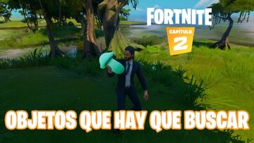 Fortnite Capítulo 2 - Temporada 1 | Desafío de Hide and Seek: consume objetos que hay que buscar