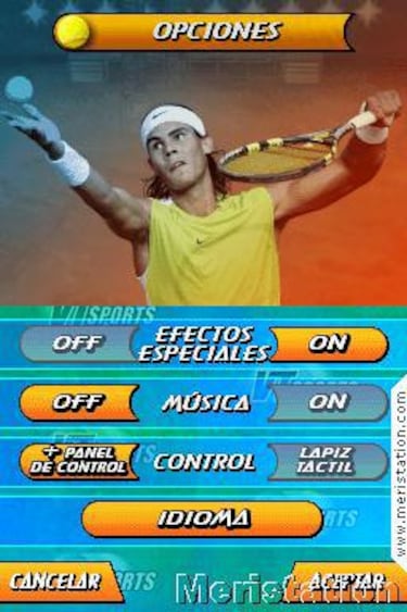 Nuevas capturas de Rafa Nadal Tennis