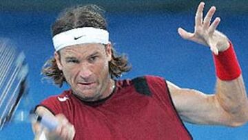 <b>ELIMINADO. </b>Carlos Moyá ha sido el último tenista español en caer en los Juegos.