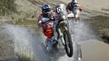 Quintanilla dio el primer golpe en el Atacama Rally Mundial