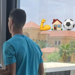 Cristiano muestra una importante parte de su casa en Riad en plena tormenta mediática
