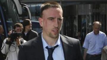 <b>EN LA LISTA. </b>Ribéry espera que el Bayern negocie con el Madrid.