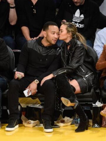 El cantante John Legend y la modelo Chrissy Teigen.