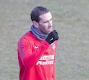 Godín se entrenó como uno más