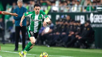 Fidalgo portando la camiseta del Betis