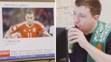 ¡Cervezas y euforia por Bale! La parodia viral en Irlanda tras su lesión