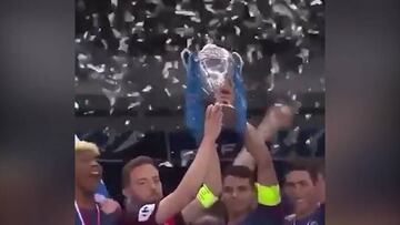 Enorme gesto de Thiago Silva al capitán de Les Herbiers