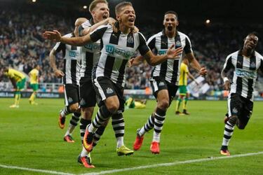 Benitez' Newcastle beat Norwich in "nonsense" added-on time