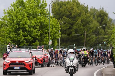 Carrera neutralizada durante la sexta etapa.
