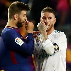 Los jugadores del Madrid con los que se lleva bien Piqué