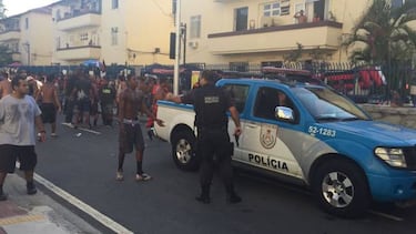 Un muerto y varios heridos antes del Flamengo-Botafogo en Río