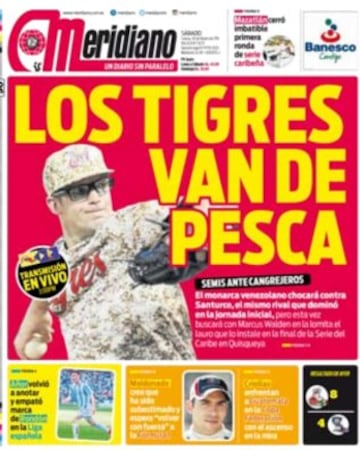 Portadas de la prensa mundial