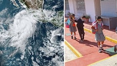Tormenta Tropical Lidia y Max: ¿qué estados suspendieron clases por las fuertes lluvias en México?
