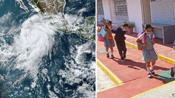 Tormenta Tropical Lidia y Max: ¿qué estados suspendieron clases por las fuertes lluvias en México?