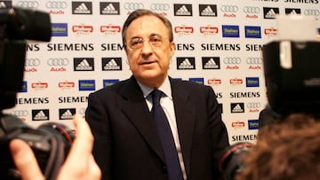 Confidencial: Florentino P¨¦rez se reuni¨® con JP Morgan por el cr¨¦dito del Santiago Bernab¨¦u
