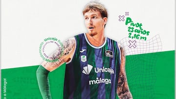 El Unicaja ficha a Balcerowski hasta 2026