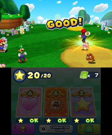 Captura de pantalla - Mario & Luigi: Paper Jam Bros. (3DS)