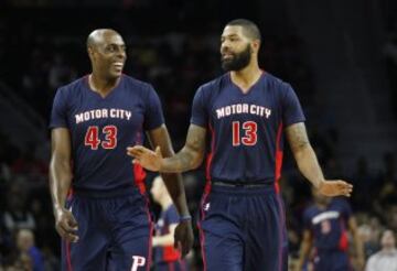 Anthony Tolliver y Marcus Morris.
