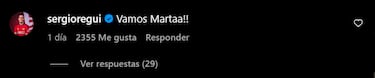 Reguilón y su mensaje de apoyo a Marta Díaz tras su operación