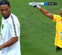 El notable 'escorpión' a lo Higuita que evitó un golazo de Ronaldinho