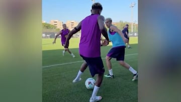 La plantilla de Flick ya se entrena para su temporada.