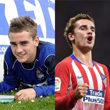 El francés hace 10 años estaba con la Real Sociedad, hoy en día es Campeón del Mundo y una figura con el Atlético de Madrid.