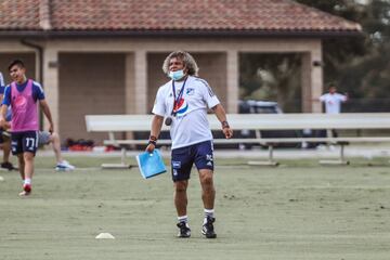 Millonarios entrenó en el Omni Champions Gate de Orlando antes de disputar el partido amistoso ante Atlético Nacional por la Florida Cup.