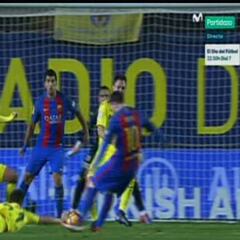 Iglesias Villanueva no pitó un penalti por mano de Bruno...