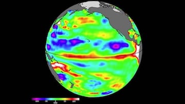 Datos del satélite Sentinel-6 Michael Freilich / Sebastián Carrasco