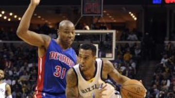 Courtney Lee esta temporada ante los Detroit Pistons.