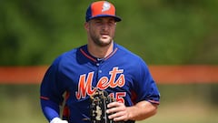 Tim Tebow ya se ha estrenado en su andadura con los New York Mets.