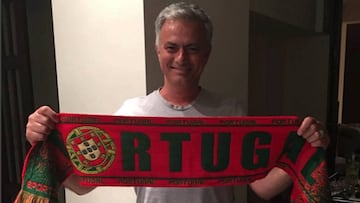 Mourinho celebra y llama al turismo: "Visita Portugal"