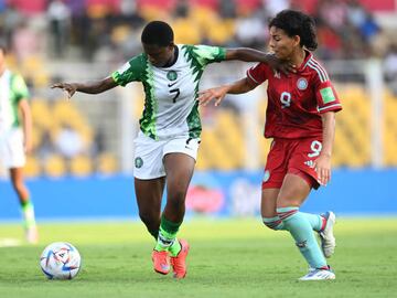 Nigeria y Colombia se enfrentaron por las semifinales del Mundial Femenino Sub 17 de la India en el Estadio Fatorda de Goa.