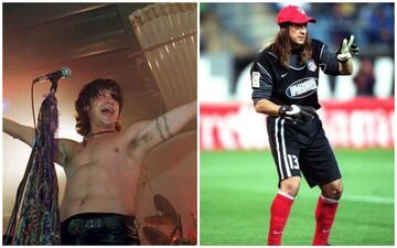 Germán 'Mono' Burgos se dedicó un tiempo a ser el cantante de la banda de rock The Garb. En la actualidad es el ayudante técnico de Simeone en el Atlético de Madrid, lo que lo ha alejado temporalmente de su función en la música.