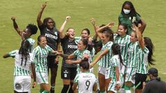 Galer&iacute;a fotogr&aacute;fica de la victoria de Atl&eacute;tico Nacional ante Bucaramanga por 2-0 en la &uacute;ltima fecha de la Liga Femenina BetPlay, en el Atanasio Girardot.
