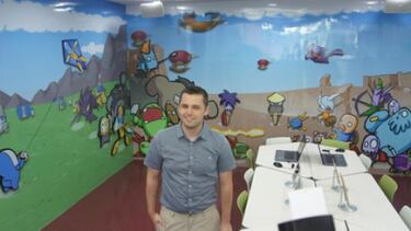 Blizzard decora un hospital infantil en Corea del Sur