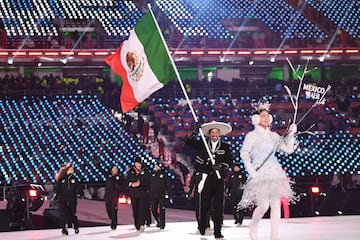 Así fue el desfile de los mexicanos en los JO de Invierno