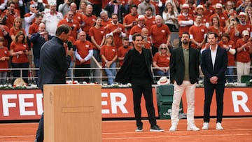 Homenaje a Rafa Nadal en Roland Garros en directo: ?ltima hora del evento, invitados y ceremonia en vivo
