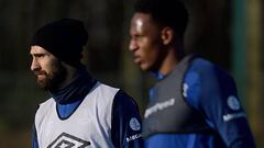 Yerry Mina y su alegría por el regreso de André Gomes