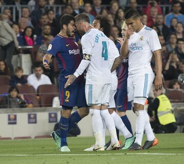 Luis Suárez y Sergio Ramos.