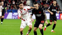 Resumen y goles del Bayer Leverkusen vs Olympiakos, del playoff de la Champions League 25-26