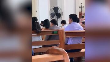 La fiebre del Mundial no para: ¡miren en qué lugar estaba viendo un partido!