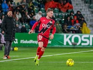 El defensa del Rayo Vallecano Ivan Balliu