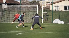 Recital de golazos de Endrick en el entrenamiento del Lyon: no dan crédito con lo que han fichado