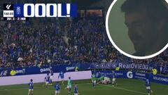 Locura en el Tartiere, con Alonso de testigo: el golazo que devuelve al Oviedo a Primera tras 24 años